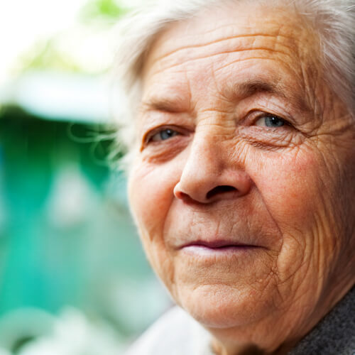 Granny smiling