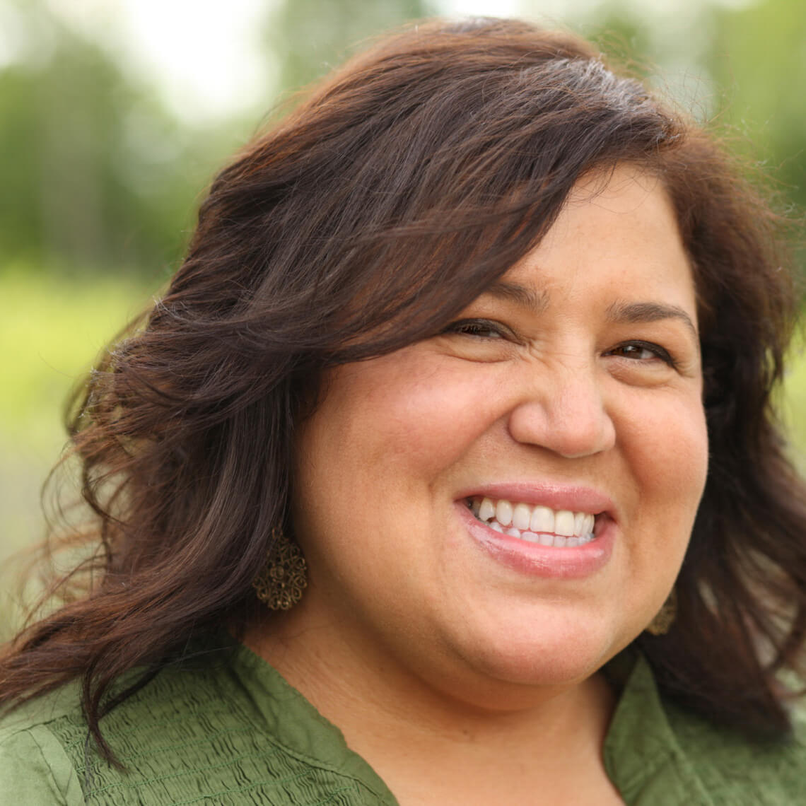 smiling woman