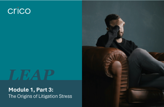 Picture of LEAP Module 1, Part 3 with person in chair