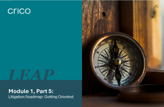 Picture of LEAP Course Module 1, part 5 with compass near it