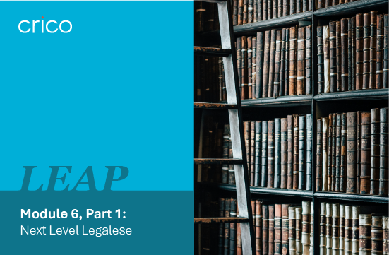 Picture of LEAP Module 6, Part 1 with book shelves near it