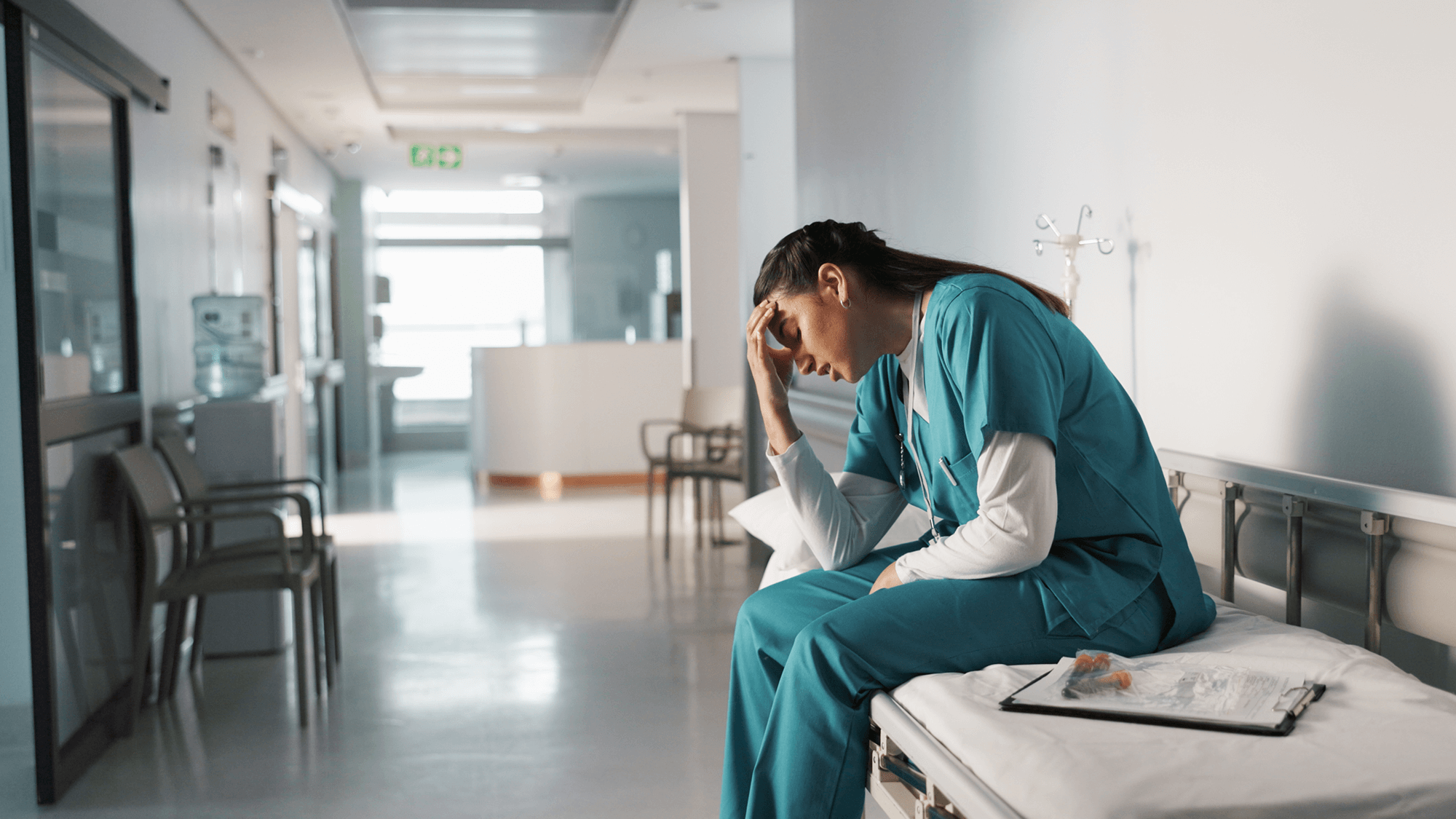 sad nurse